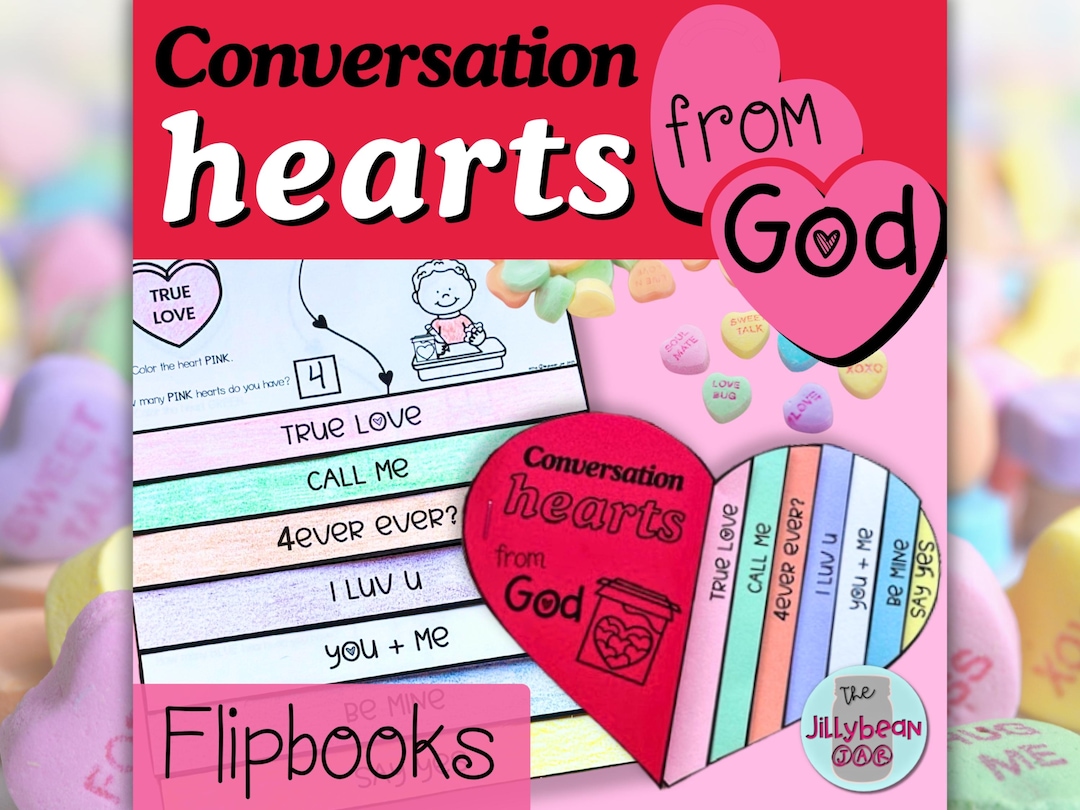 Christian Valentine's Day Activity & Lesson for Kids-conversation ...