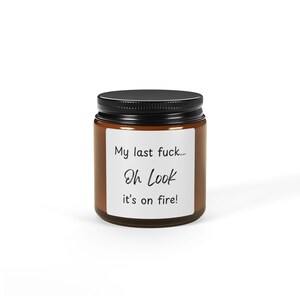Soy Candle, Funny Gift Candle, Home Decor, Relaxation Candle, Handmade Candle, Scented Candle