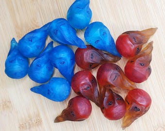 Fireball shaped 8d6 Dice set for TTRPGs