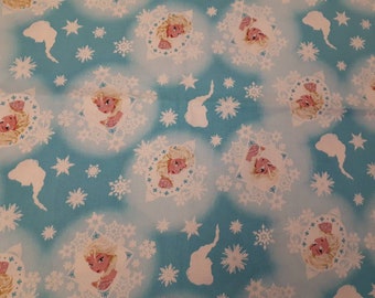 Disney Frozen Elsa Cotton Fabric - 1 Meter
