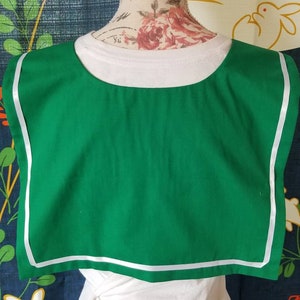 SUPER Jupiter Cosplay Costume Green Collar, Pink Bow, Green Heart Brooch image 2