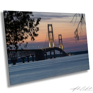 Mackinac Bridge Blue Hour
