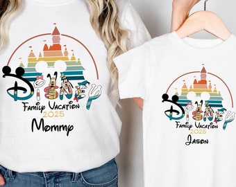 Disney Family Vacation 2025 T-shirt,2025 Disney Family Vacation Shirt,Disney Family Shirt,Disney Family Trip Shirt,Disney Family Trip Shirt
