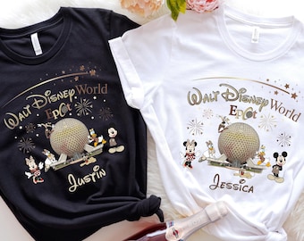 Disney Epcot Shirt, Disneyworld Shirt, Walt Disney World EPCOT Tee, Custom Park Design, Family Vacation Outfit, Magical Travel Gift