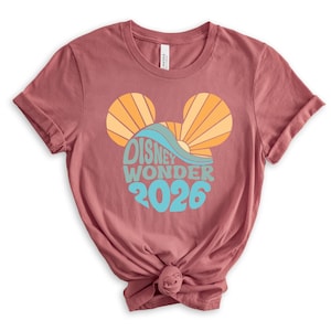 Disney Cruise Shirt – Magic, Wonder, Dream, Fantasy, Wish, Treasure, Destiny, Adventure, Disney Ship 2026 immagine 12