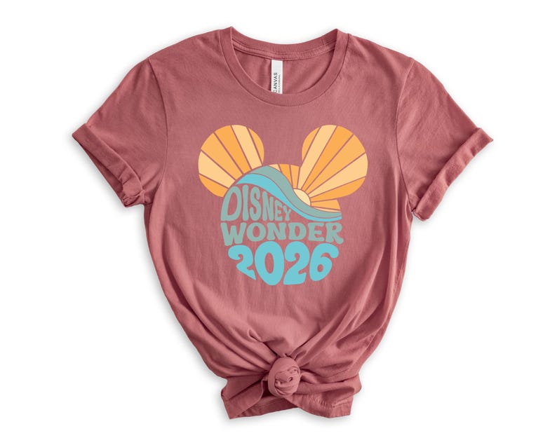 Disney Cruise Shirt – Magic, Wonder, Dream, Fantasy, Wish, Treasure, Destiny, Adventure, Disney Ship 2026 immagine 12