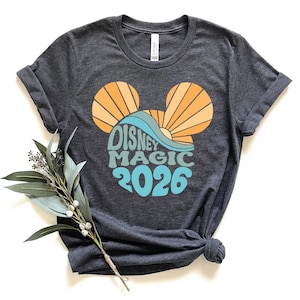 Disney Cruise Shirt – Magic, Wonder, Dream, Fantasy, Wish, Treasure, Destiny, Adventure, Disney Ship 2026 immagine 15