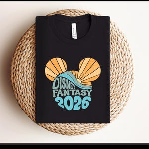 Disney Cruise Shirt – Magic, Wonder, Dream, Fantasy, Wish, Treasure, Destiny, Adventure, Disney Ship 2026 immagine 13