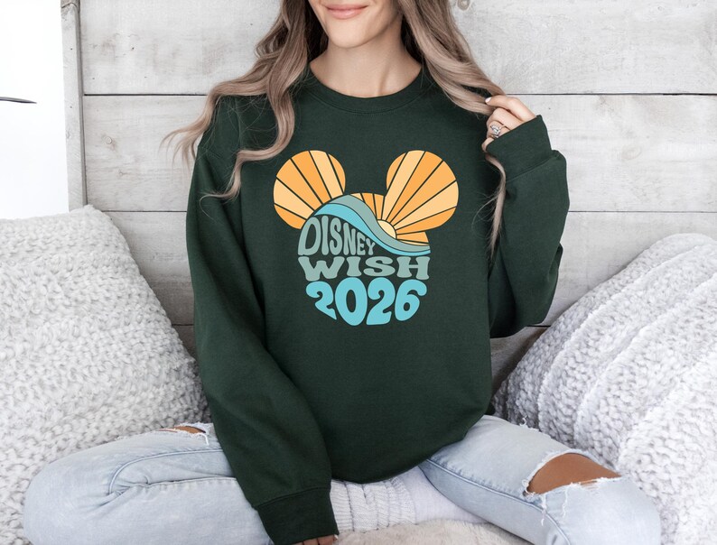 Disney Cruise Shirt – Magic, Wonder, Dream, Fantasy, Wish, Treasure, Destiny, Adventure, Disney Ship 2026 immagine 7
