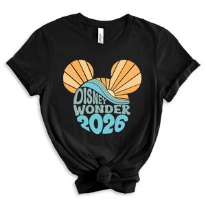 Disney Cruise Shirt – Magic, Wonder, Dream, Fantasy, Wish, Treasure, Destiny, Adventure, Disney Ship 2026 immagine 8