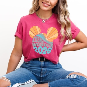 Disney Cruise Shirt – Magic, Wonder, Dream, Fantasy, Wish, Treasure, Destiny, Adventure, Disney Ship 2026 immagine 17