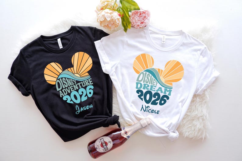 Disney Cruise Shirt – Magic, Wonder, Dream, Fantasy, Wish, Treasure, Destiny, Adventure, Disney Ship 2026 immagine 4