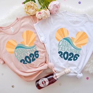 Disney Cruise Shirt – Magic, Wonder, Dream, Fantasy, Wish, Treasure, Destiny, Adventure, Disney Ship 2026 immagine 16