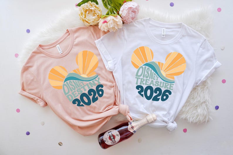 Disney Cruise Shirt – Magic, Wonder, Dream, Fantasy, Wish, Treasure, Destiny, Adventure, Disney Ship 2026 immagine 16