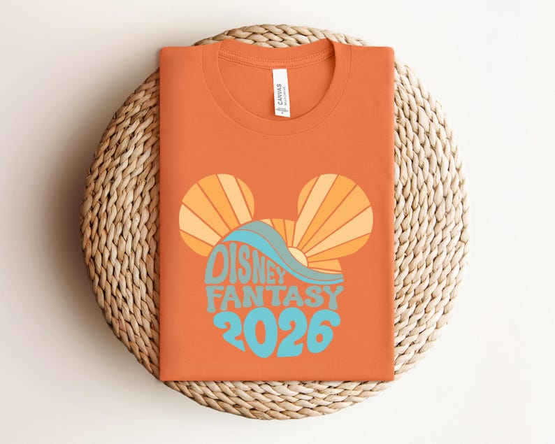 Disney Cruise Shirt – Magic, Wonder, Dream, Fantasy, Wish, Treasure, Destiny, Adventure, Disney Ship 2026 immagine 6