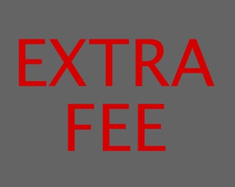 Extra Fee,