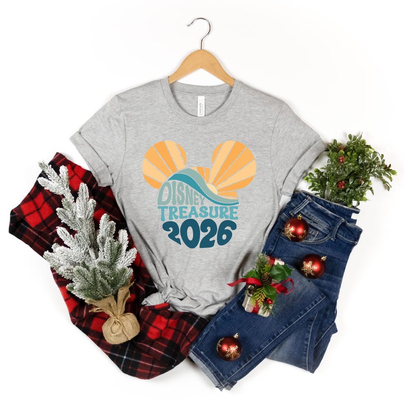 Disney Cruise Shirt – Magic, Wonder, Dream, Fantasy, Wish, Treasure, Destiny, Adventure, Disney Ship 2026 immagine 9