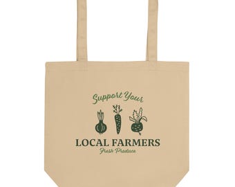 Support Local Farmers Tote Bag