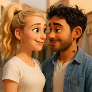 Pixar-stijl portret op maat – Maak van je foto een magisch 3D-cartoonkunstwerk