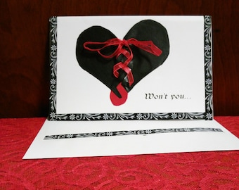 Torn Heart Card