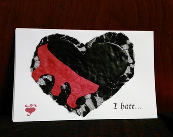 Bleeding Heart Card