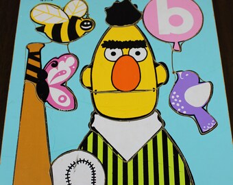 sesame street wooden puzzles