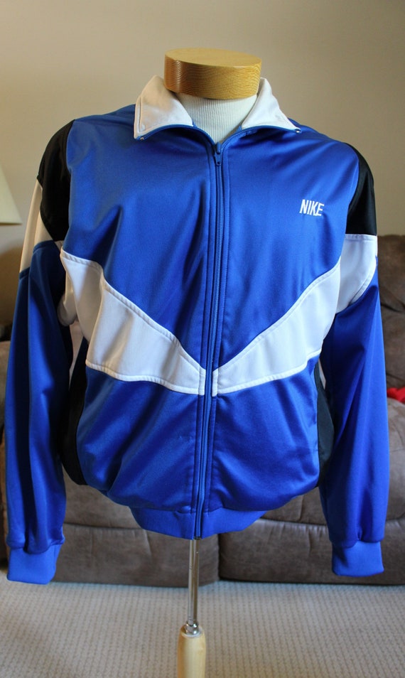 blue and black nike jacket