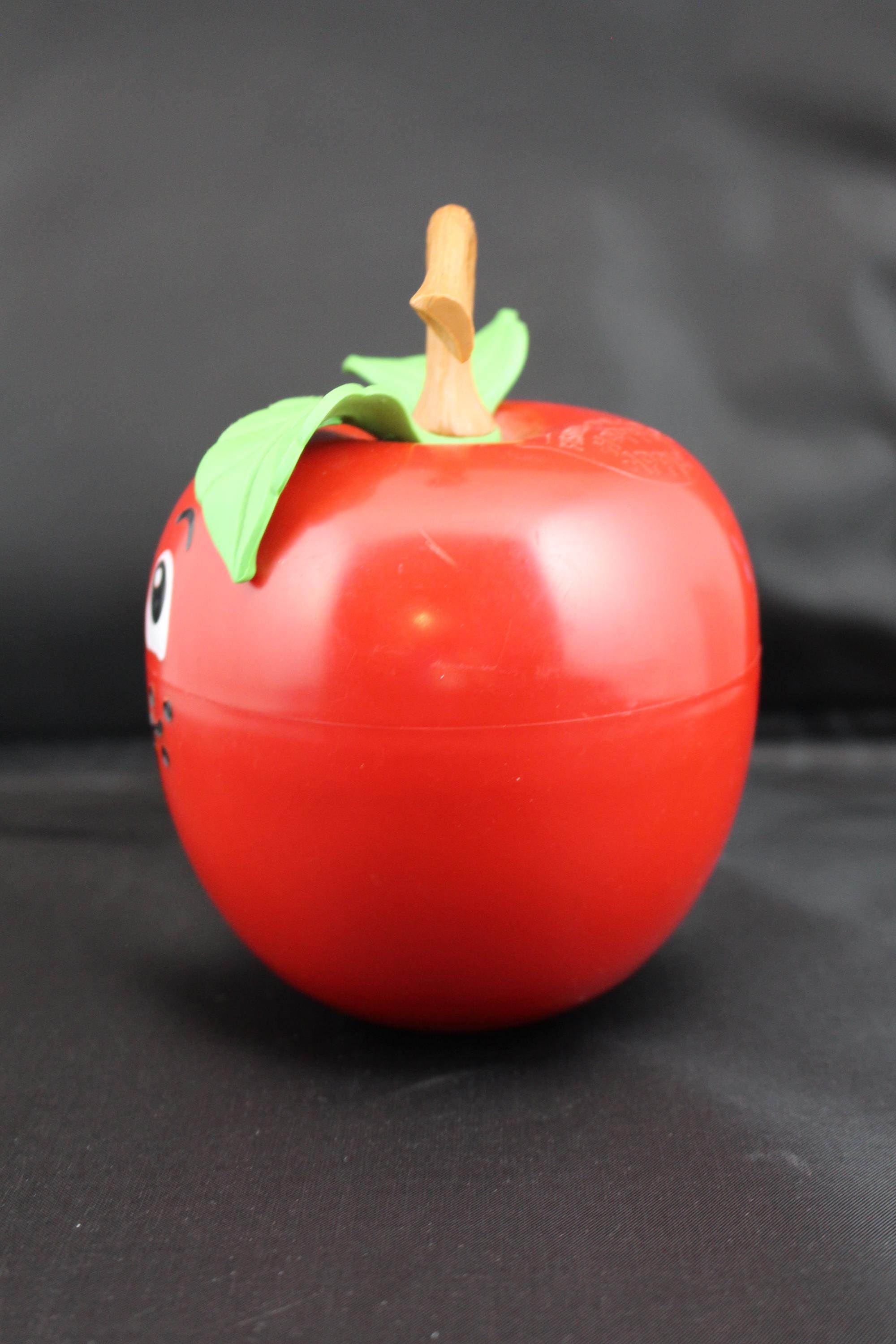Vintage Fisher Price Happy Apple Roly Poly Chime Toy #435 Long Stem ...