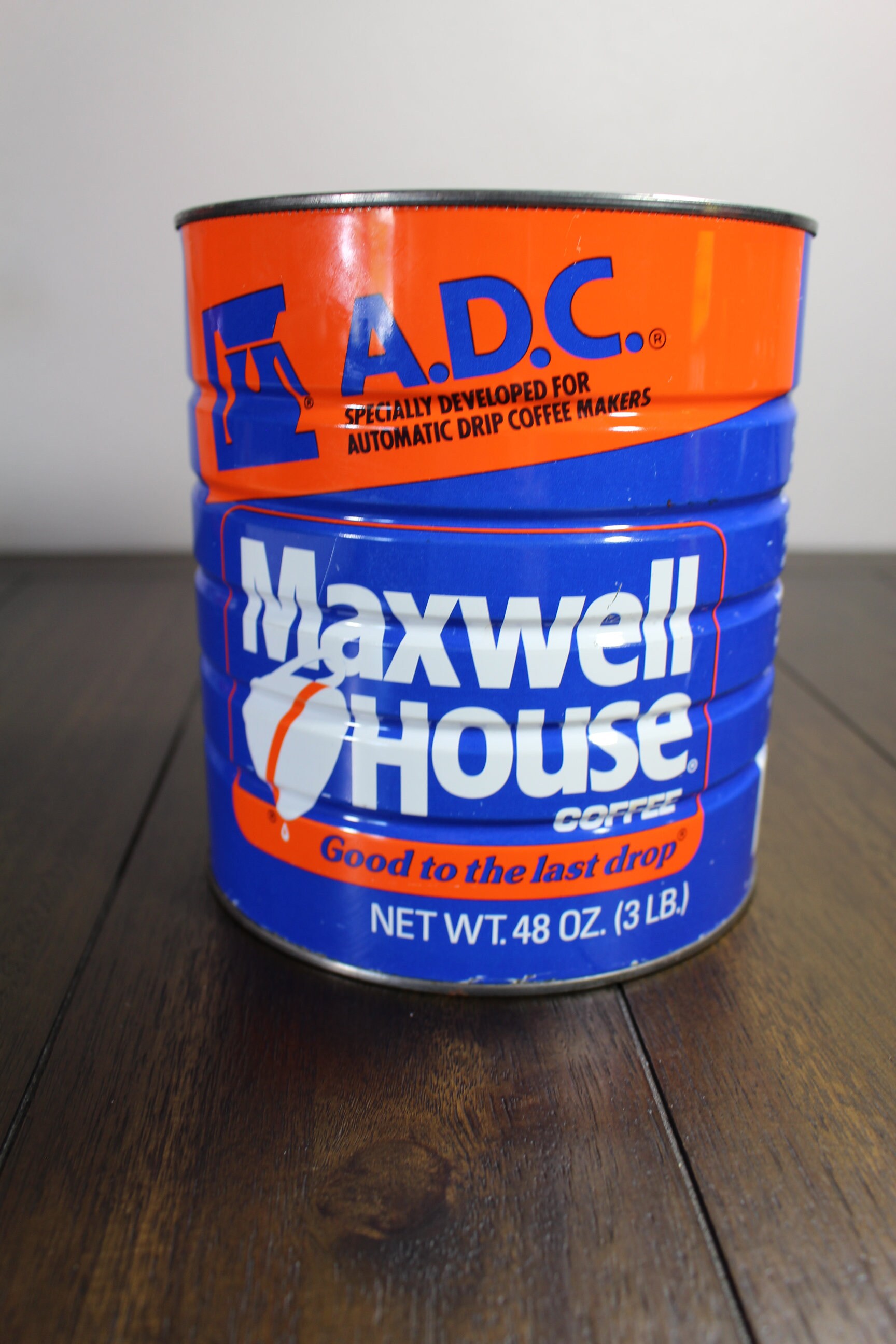 Maxwell House 3 LB 3 Pounds Coffee Tin Can Circa 1980s - Etsy