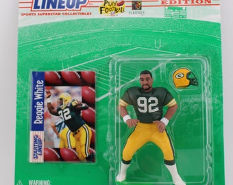 1997 Reggie White Starting Lineup NFL Green Bay Packers Action Figure Factory Sealed