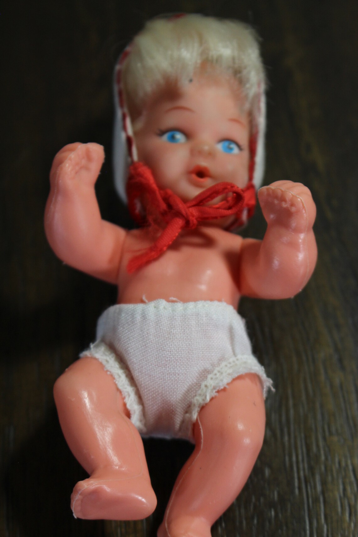 1969 Uneeda Picture Playmates Baby Doll 5 Blonde Hair Etsy