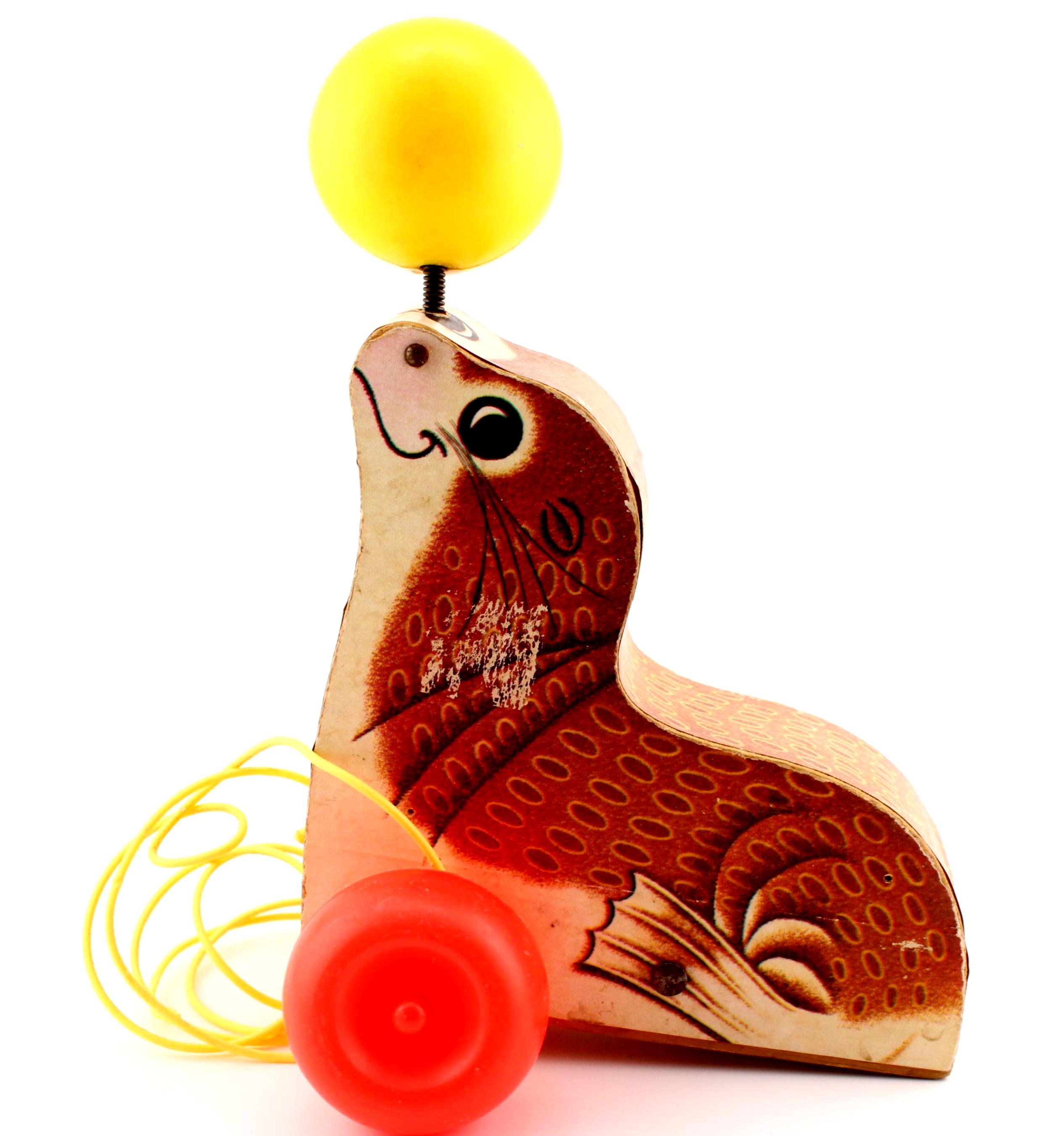 Fisher Price Seal Pull Toy - Etsy