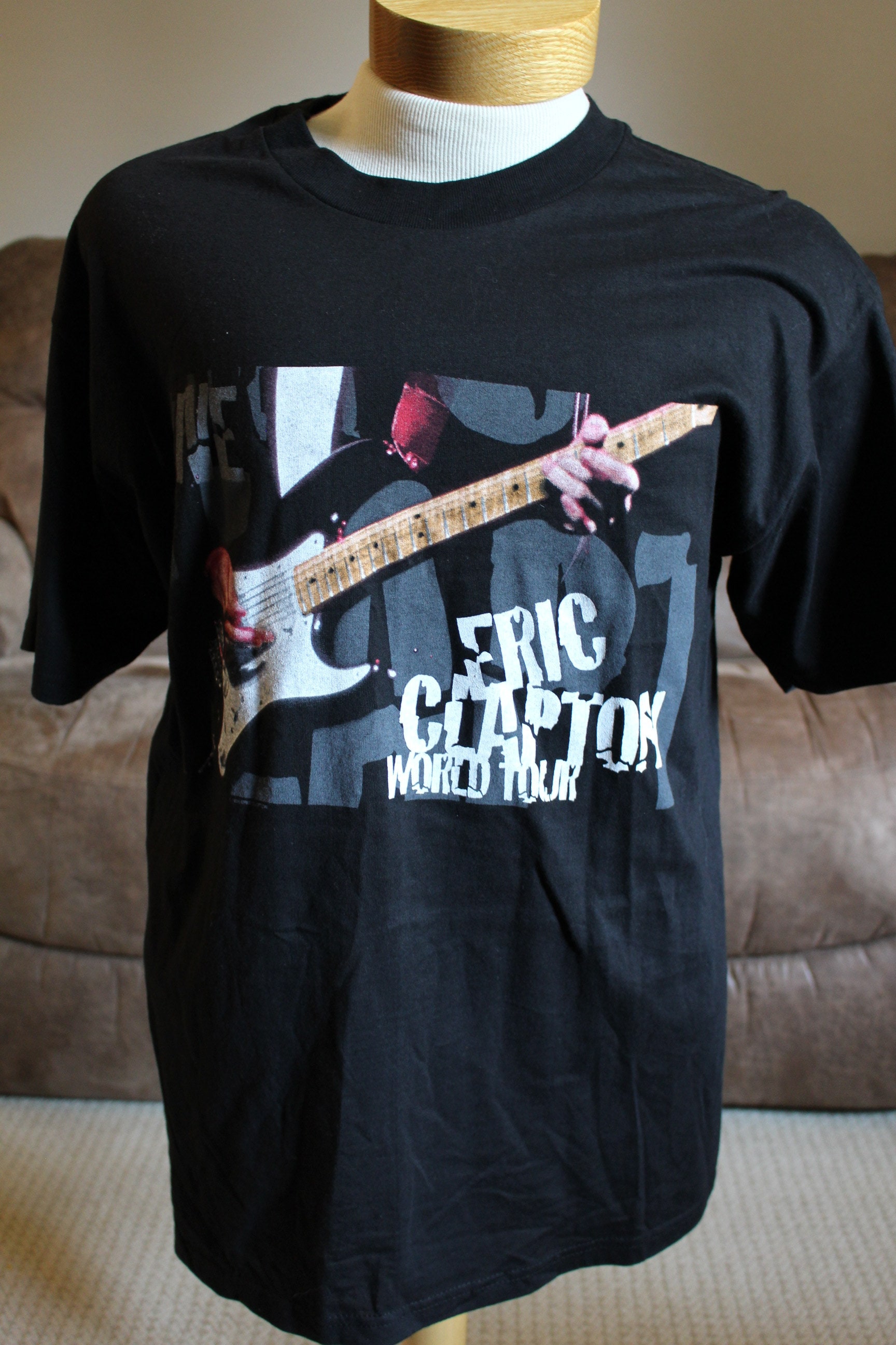 Eric Clapton 1998 World Tour Tシャツ XL Vintage 1998 Eric Clapton