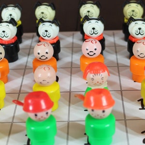 Vintage Fisher Price Little People Dogs, Boys and Girl---Choose One