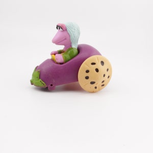 1988 Fraggle Rock Mokey in Eggplant Car McDonald&#39;s Happy Meal Toy #2
