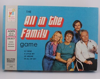 The All in the Family Game Milton Bradley 1972 Complete