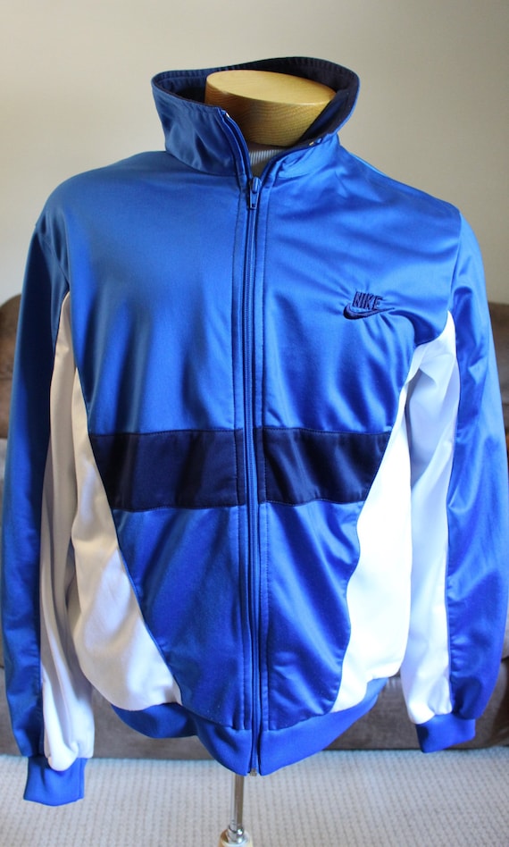 Royal blue shop nike track jacket