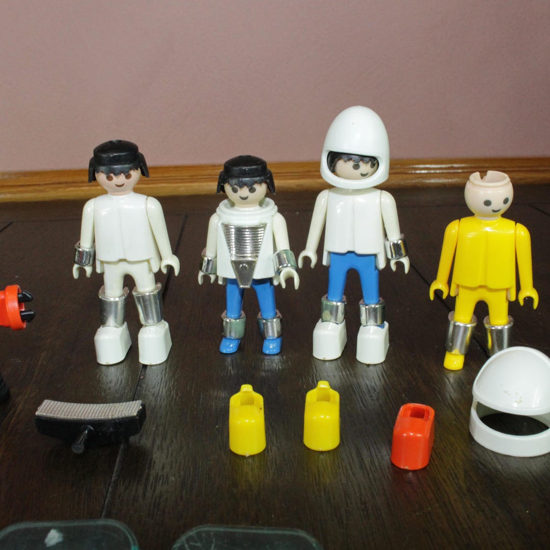 Lot Playmobil Playmosphère Vintage 1980 – Navettes 3534 3535 3536 3559