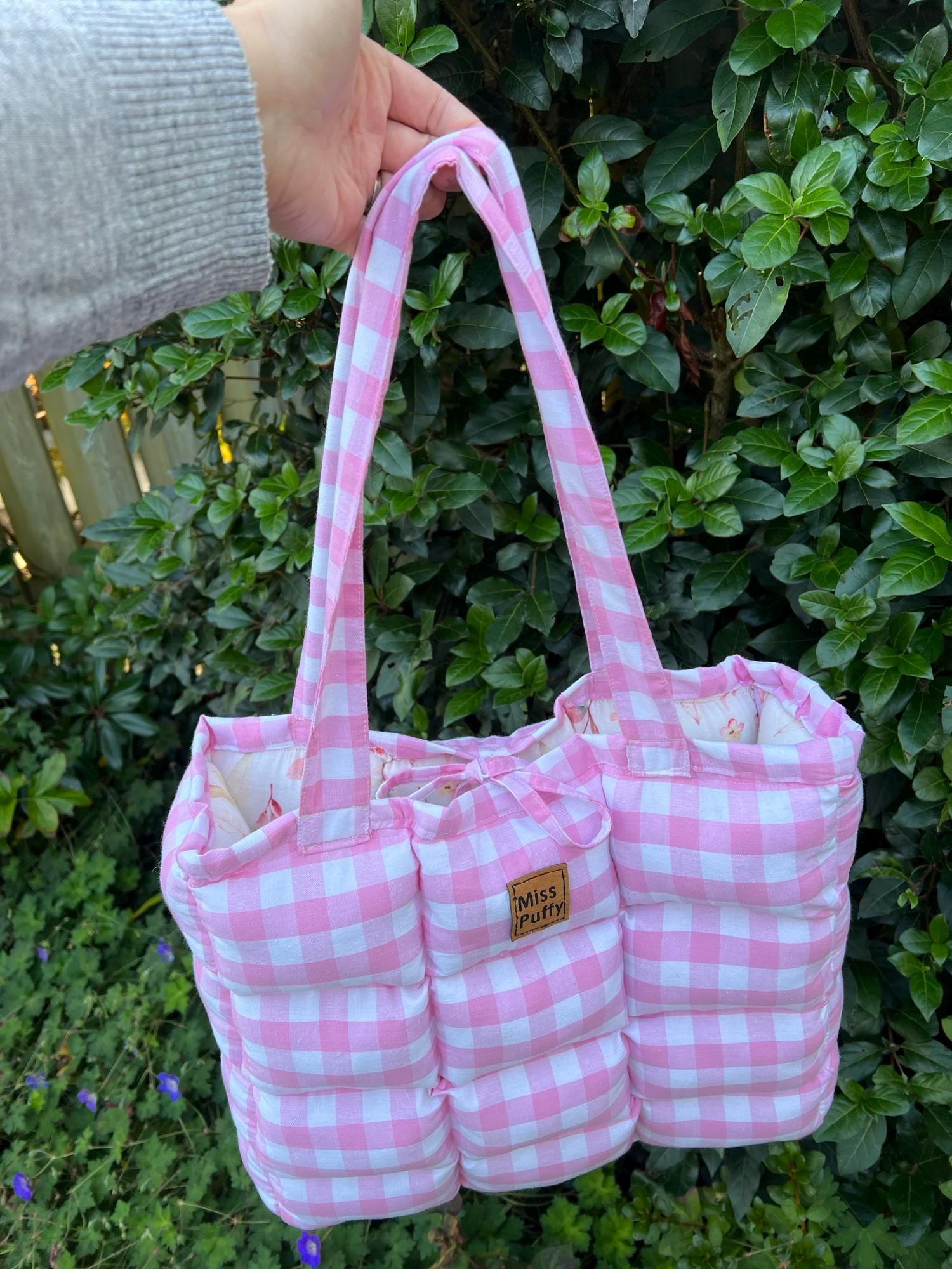 ★TOUT Y EST★ Quilted Tote Bag Pink 5006437668 maxresdefault.jpg?sqp=-