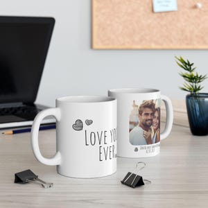 Customized Photo Mug for Every Celebration: Perfect Gift for Him or Her, Gift for Birthday, Anniversary, Unique Custom Mug