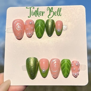 Pixie Hollow Inspired Collection-Tinker Bell and Friends Press On Nails