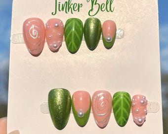 Pixie Hollow Inspired Collection-Tinker Bell and Friends Press On Nails