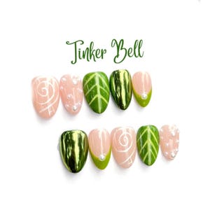 Collezione ispirata a Pixie Hollow - Trilli e amiche - Unghie finte