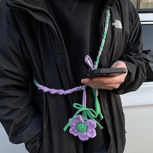S, Rope Bracelet for iPhone, Android, Secure Phone Holder for Travel
