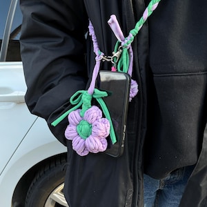 Handmade Phone Strap , Hands-free Phone Holder for iPhone and Android,