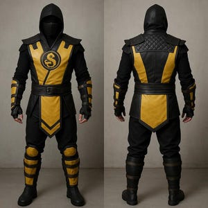 Scorpion mortal kombat costume - Etsy 日本