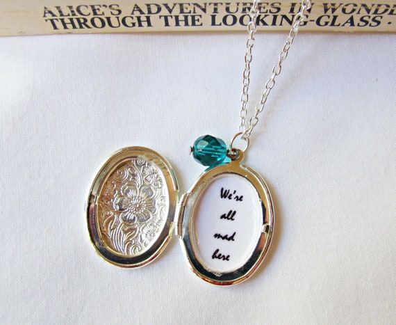 Alice in wonderland locket discount
