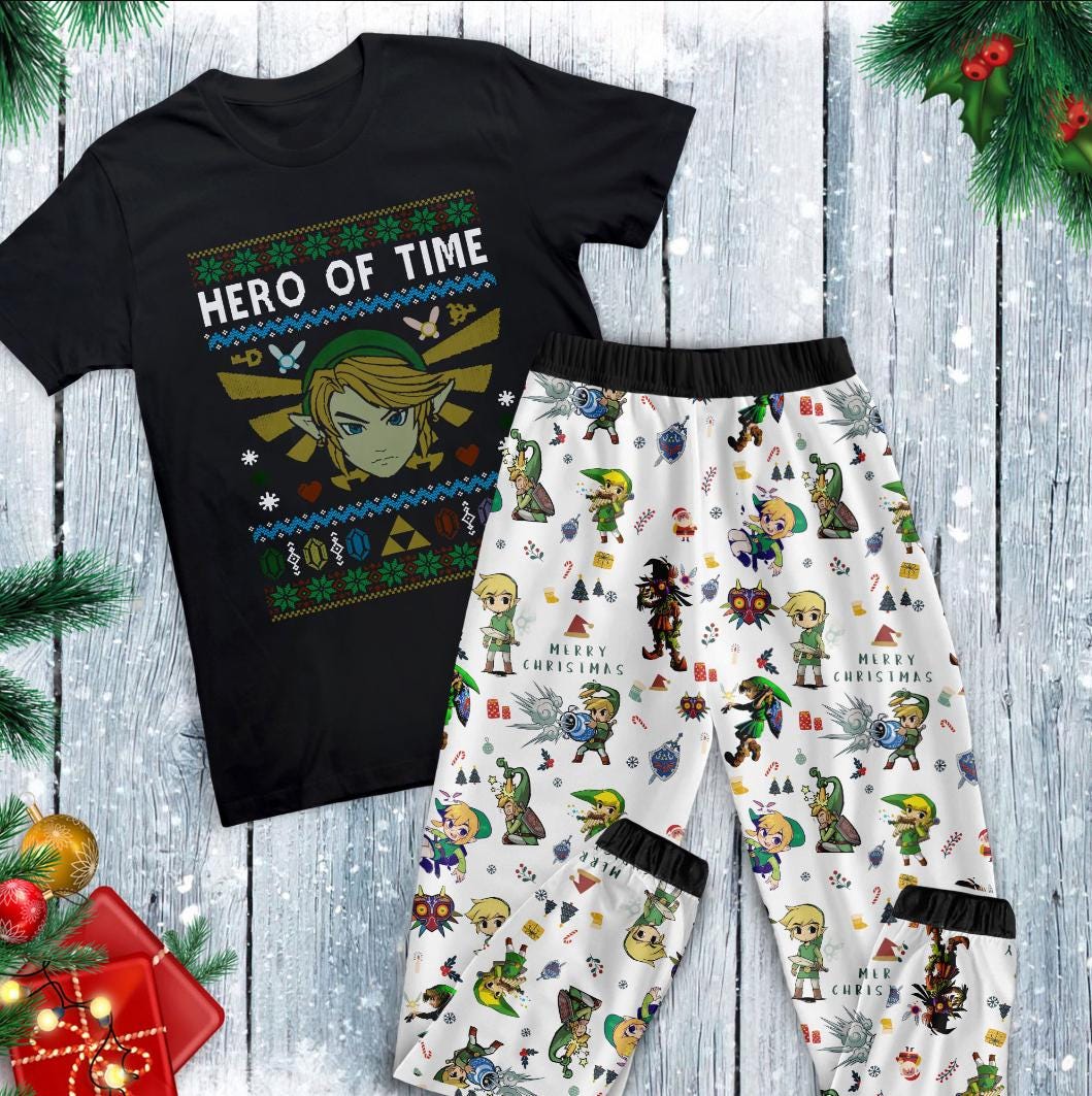 Zelda Pyjama Etsy Canada