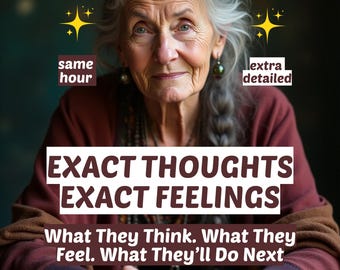 Exact Thoughts and Exact Feelings Reading, Same Hour Psychic Reading, Same Day Medium Reading, Accurate General Reading, Future Reading