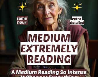 Same Hour Psychic Reading, Accurate Psychic Love Reading, Medium Reading No Tools, Same Day Psychic Predictions, Detailed General Reading